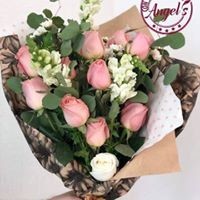 DISEÑO DE RAMO DE ROSAS